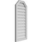 Ekena Millwork Octagonal Top Surface Mount PVC Gable Vent w/ 2"W x 1-1/2"P Brickmould Frame, 16"W x 38"H GVPOT16X3802SN - alternate 4